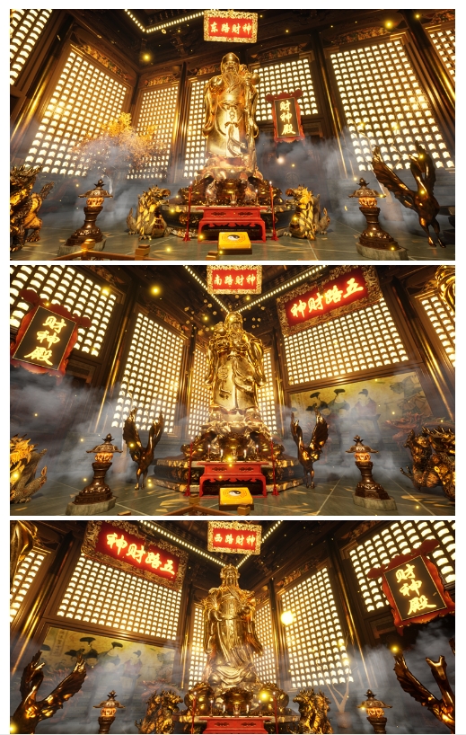 VR全景模式五路财神无人直播玩法，抖音目前最火的玩法独家制作【吸金又吸睛】-<a href=
