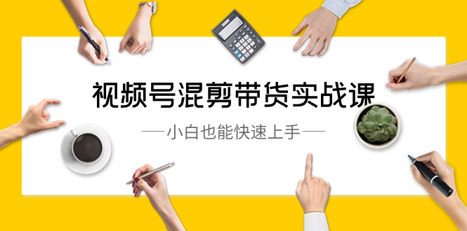 （8686期）视频号-混剪带货实战课，小白也能快速上手（10节课）-<a href=