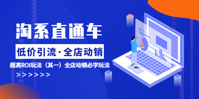 （5954期）淘系直通车《低价·引流 全店·动销》超高ROI玩法（其一）全店动销必学玩法-<a href=