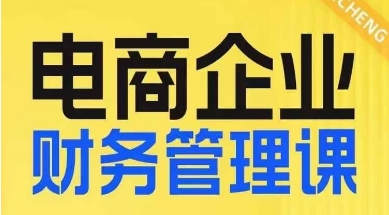 电商企业财务管理线上课，为电商企业规划财税-<a href=