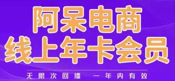 阿呆电商线上年会员，阿呆电商干货分享（更新中）-<a href=