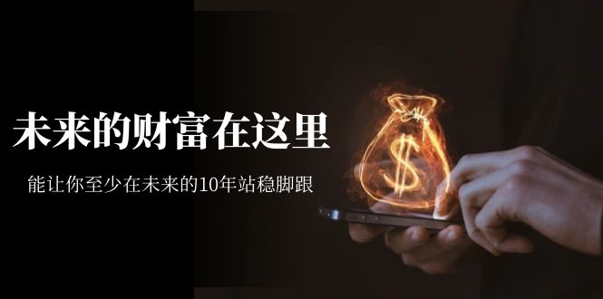 （7164期）某收费文章《未来的财富在这里》能让你至少在未来的10年站稳脚跟-<a href=
