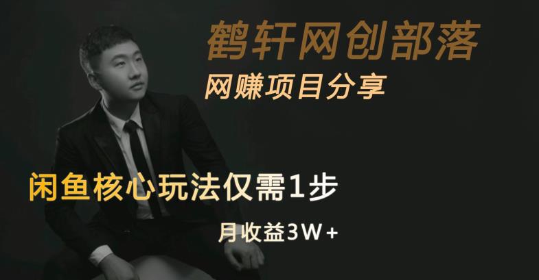 闲鱼核心玩法不卖货也能1年变现20W，玩法简单-<a href=
