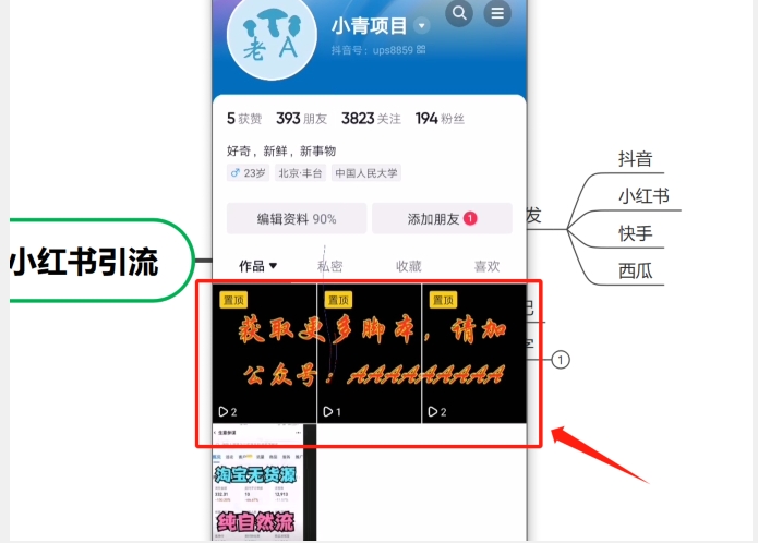 AI辅助无脑搬运小红薯爆款笔记矩阵操作无限引流创业粉【揭秘】-<a href=