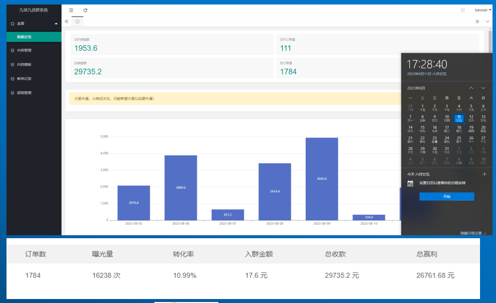 （6933期）男粉3.0，无脑操作，日入1000+无自动变现（掘金系统+教程+素材+软件）-<a href=