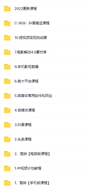 （4500期）《2023短视频运营》最全合集：短视频潮流热浪等你加入（650G-无水印）-<a href=