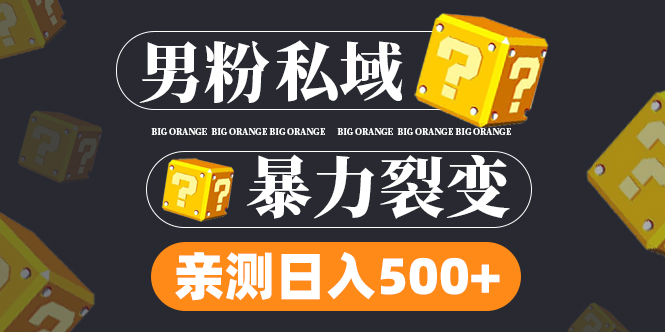 （6677期）男粉项目，一个作品变现1000+，新渠道新玩法，一部手机实现月入过万-<a href=