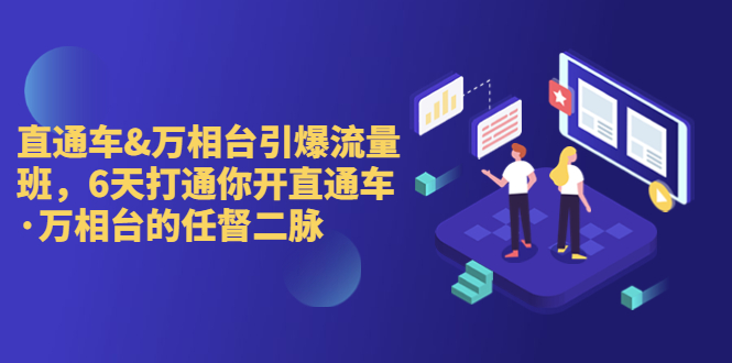 （6757期）直通车+万相台引爆流量班，6天打通你开直通车·万相台的任督 二脉-<a href=
