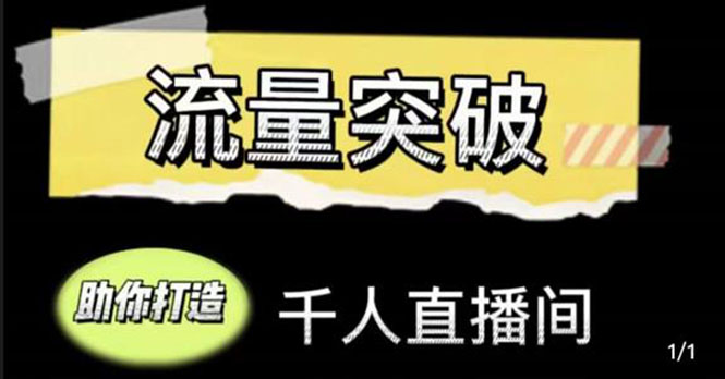 （4163期）直播运营实战视频课，助你打造千人直播间（14节视频课）-<a href=