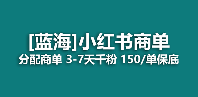 （7349期）2023蓝海项目，小红书商单，快速千粉，长期稳定，最强蓝海没有之一-<a href=