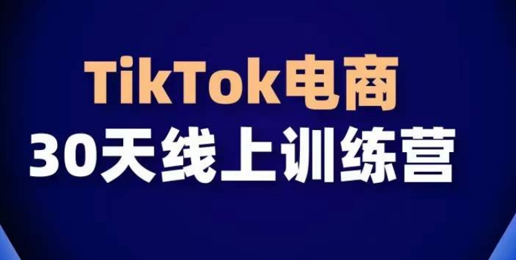 TikTok电商带货30天线上课，不可错过的全球流量洼地！-<a href=