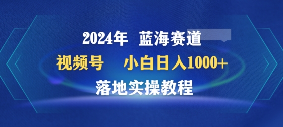 2024年视频号蓝海赛道百家讲坛，小白日入1000+，落地实操教程-<a href=
