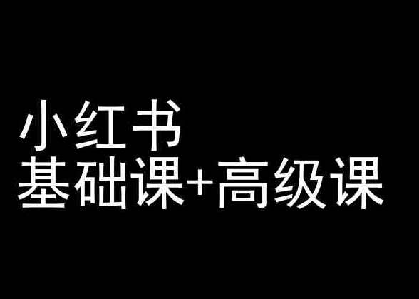 小红书基础课+高级课-小红书运营教程-<a href=
