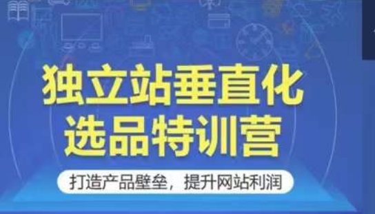 独立站垂直化选品特训营，打造产品壁垒，提升网站利润-<a href=