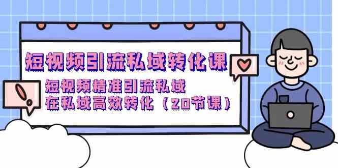 短视频引流私域转化课，短视频精准引流私域，在私域高效转化（20节课）-<a href=