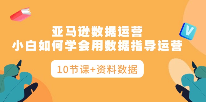 （10158期）亚马逊数据运营，小白如何学会用数据指导运营（10节课+资料数据）-<a href=