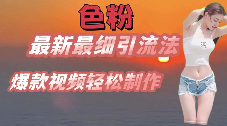 se粉最新最细引流法，七天螺旋起号法，爆款视频轻松制作-<a href=