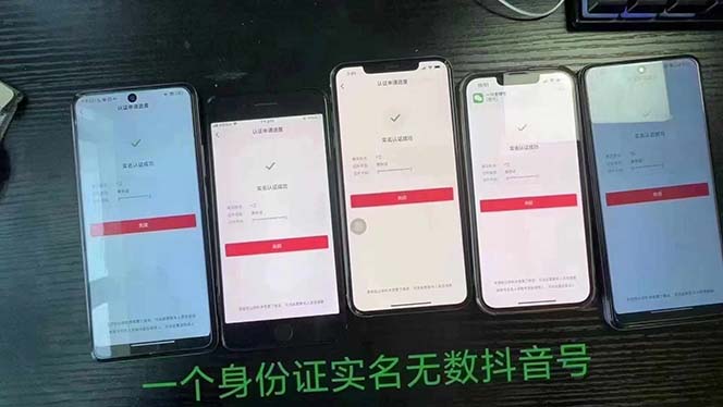 （11856期）抖音无限实名技术：一个SFZ号码可以十名无数个抖音账号，具体自己实操-白戈学堂