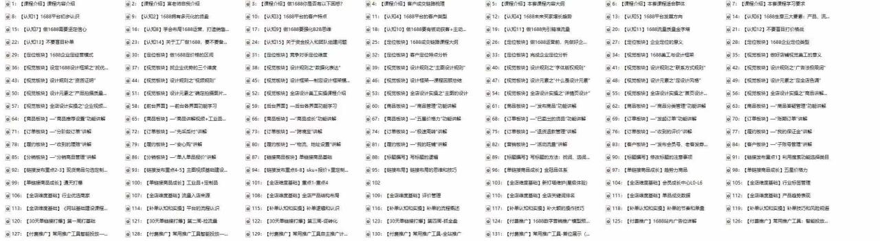 （11857期）1688最新实战运营  0基础学会1688实战运营，电商年入百万不是梦-131节-白戈学堂