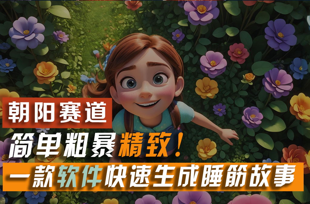 （11405期）利用一款软件5分钟一条爆款睡筋故事，简单粗暴精致！小白月入2w+-<a href=