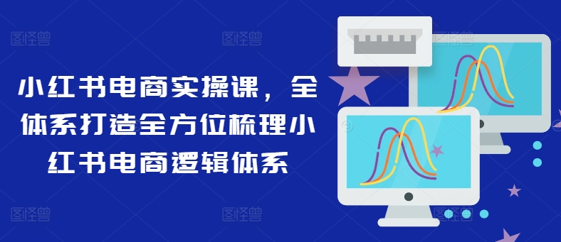 小红书电商实操课，全体系打造全方位梳理小红书电商逻辑体系-白戈学堂