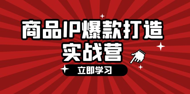 （12136期）商品-IP爆款打造实战营【第四期】，手把手教你打造商品IP，爆款 不断-白戈学堂