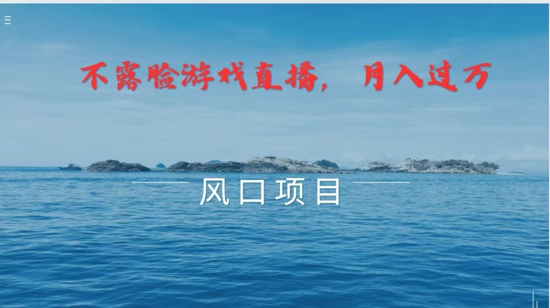 不露脸不出镜，玩转找茬游戏，普通人实现月入过万的好项目-白戈学堂