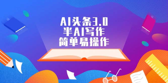 （12266期）AI头条3.0，半AI写作，简单易操作-白戈学堂
