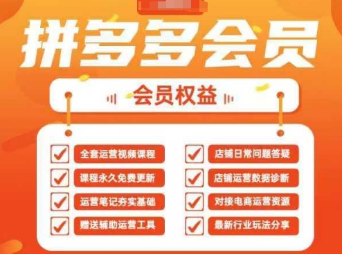 2025拼多多运营实战课，40节全流程教学，覆盖拼多多运营全链路-白戈学堂