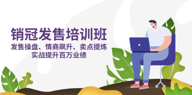 （14203期）销冠 发售培训班：发售 操盘+情商 飙升+卖点 提炼，实战提升百万业绩-白戈学堂