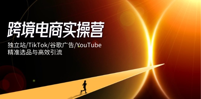 （14419期）跨境电商实操营：独立站/TikTok/谷歌广告/YouTube，精准选品与高效引流-白戈学堂