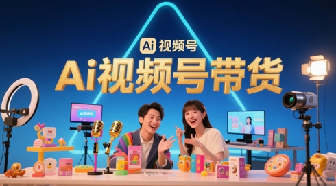 风口已至！AI视频号带货轻松月入过1W，99%的普通人却卡在内容制作门槛-白戈学堂
