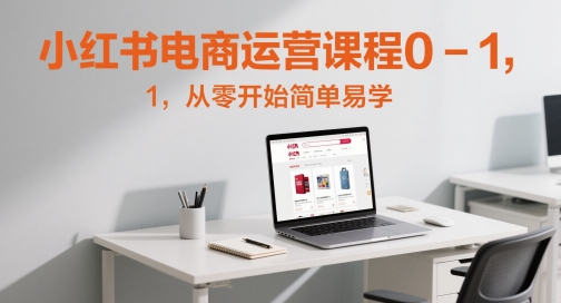 小红书电商运营课程0-1，从零开始简单易学-白戈学堂