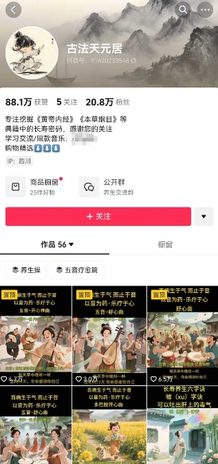 古法五音养生教程，五音疗愈的视频的制作方法，2-4小时就能学会，作者10天涨粉10W-白戈学堂